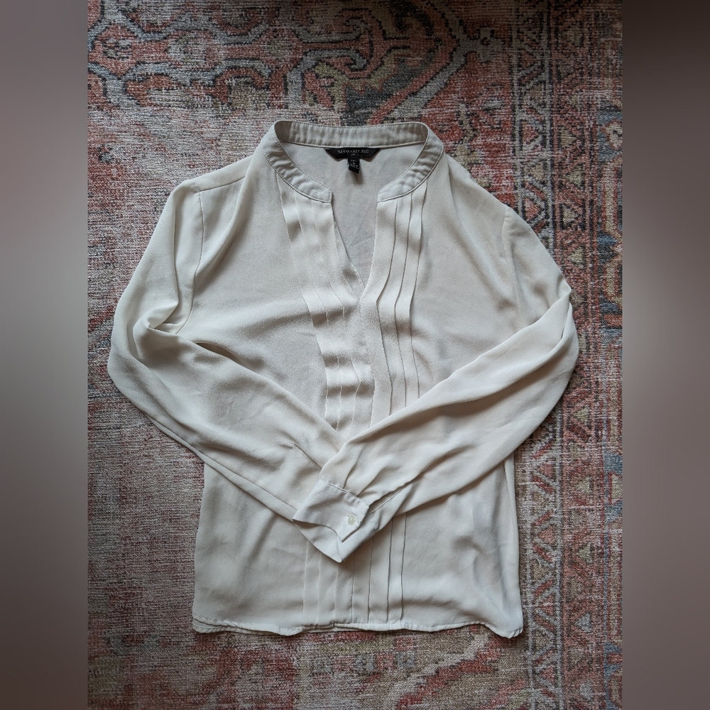 Banana republic loose flowy dress shirt